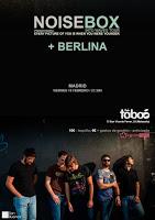 Concierto de Noise Box y Berlina en Sala Taboó 