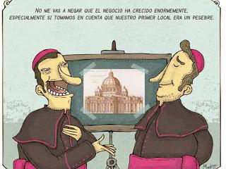 El Vaticano accionista de la industria de armamentos.