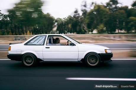 Comprar un coche clásico japones: El Toyota AE86 de Fico
