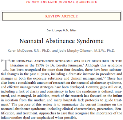 Sindrome de Abstinencia neonatal