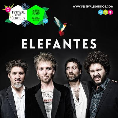 Elefantes se suman al Festival de los Sentidos 2017, que ya tenía a Iván Ferreiro, Sidonie, Shinova, Viva Suecia...