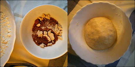 Panecillos alemanes {Die Brötchen} Elaboración de la masa