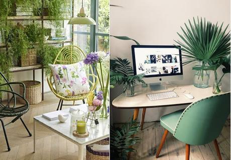 Decoración en Greenery, el color del 2017