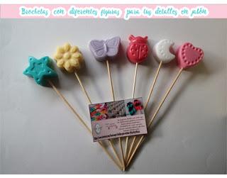 brochetas jabones detalles