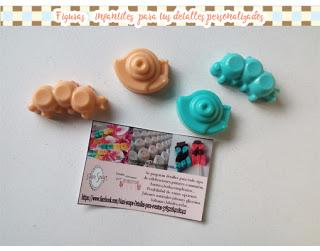 figuras  jabones  detalles bautizo baby shower cumpleaños