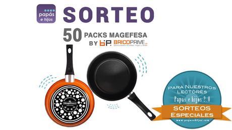 ¡Sorteo de 50 packs con 2 sartenes de Magefesa!