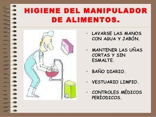 Falta de  higiene del manipulador de  alimentos…