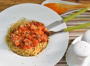 Espaguetis integral verduras