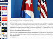 Cuba-USA: alcanzan acuerdo migratorio eliminan selectividad cubanos declaraciones]