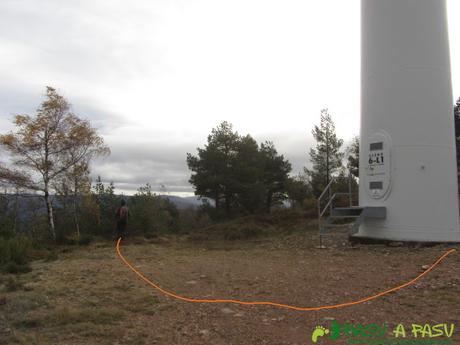 Último aerogenerador de Piedras Apañadas