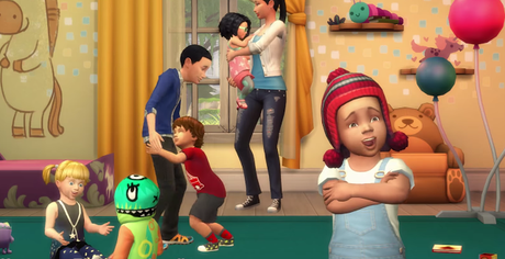 Los Sims 4 nos obsequian con la actualización Infantes