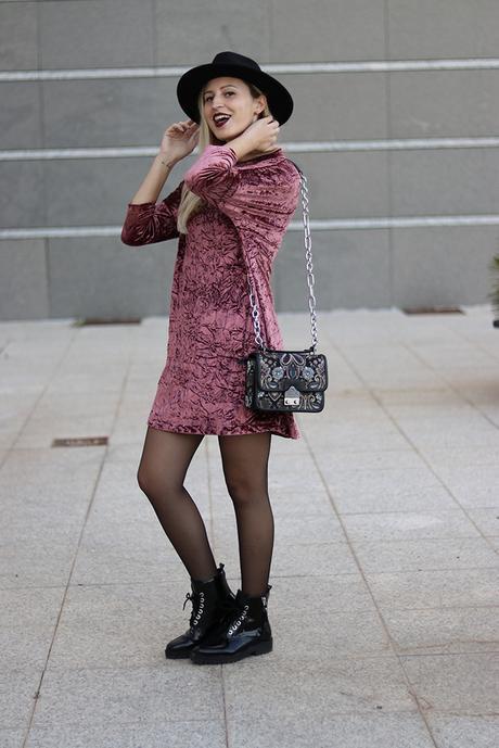 VELVET DRESS