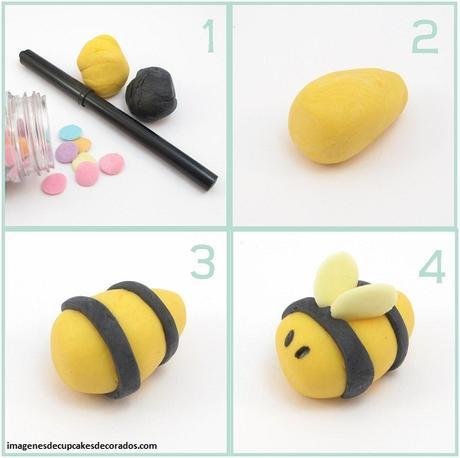 Caucho Inmundicia Cabecear Tres imagenes de hermosas figuras faciles con fondant sin moldes - Paperblog