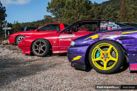 Touge party invernal. ¡Amigos, curvas y buenos coches!