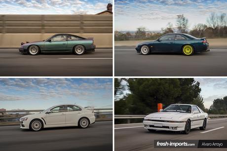 Touge party invernal. ¡Amigos, curvas y buenos coches!