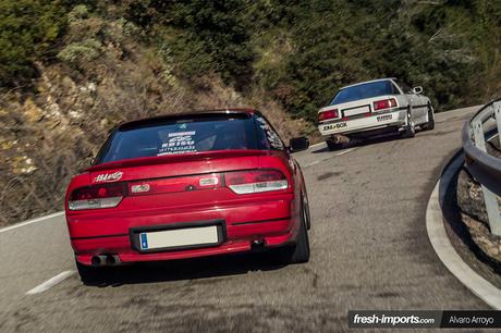 Touge party invernal. ¡Amigos, curvas y buenos coches!