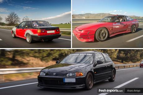 Touge party invernal. ¡Amigos, curvas y buenos coches!