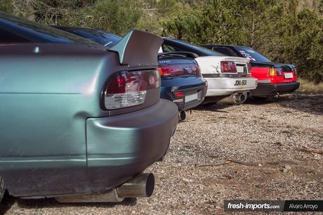 Touge party invernal. ¡Amigos, curvas y buenos coches!