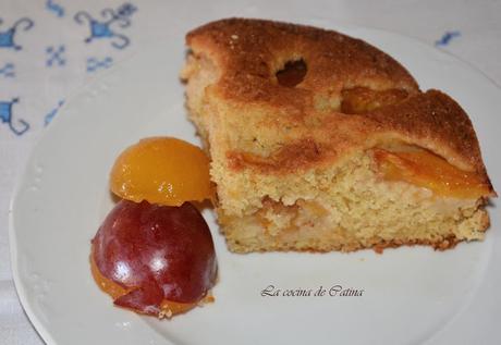 Pastel de ciruelas