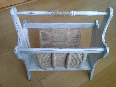 Revistero con chalk paint Revistero con chalk paint