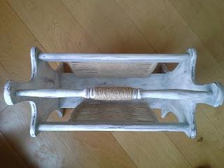 Revistero con chalk paint Revistero con chalk paint