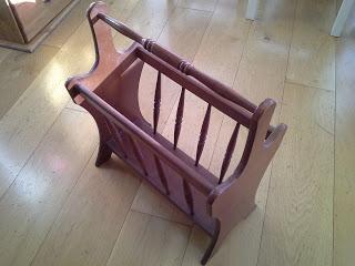 Revistero con chalk paint Revistero con chalk paint