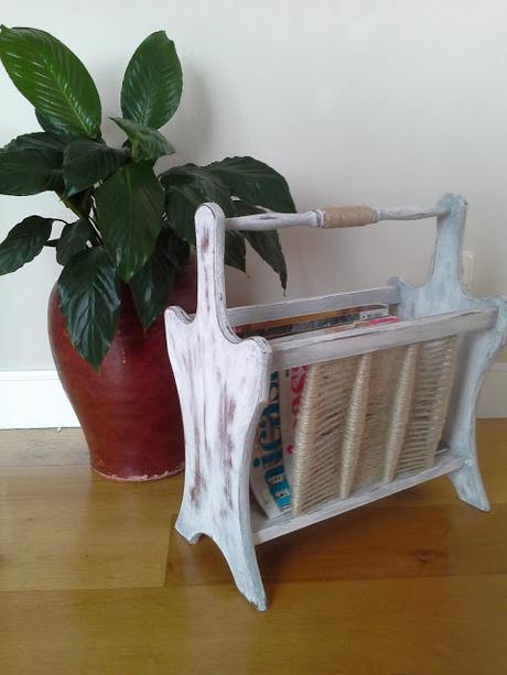 Revistero con chalk paint Revistero con chalk paint
