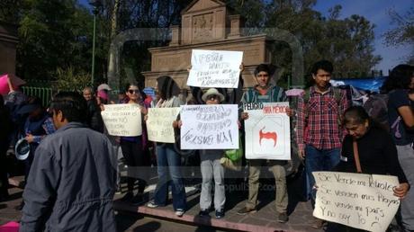 Potosinos protestan nuevamente contra Gasolinazo