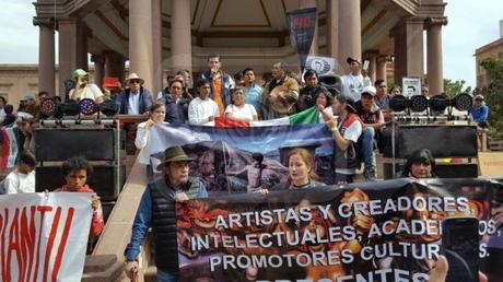 Potosinos protestan nuevamente contra Gasolinazo