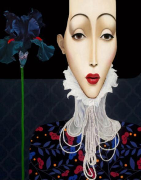 Slava Fokk: retratos con reminiscencias Art Decó