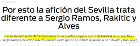 El cómico porqué del Sport sobre el diferente trato a Sergio Ramos y Dani Alves