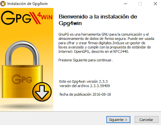 Cifrar y descrifrar archivos con Gpg4win/Kleopatra para compartir