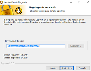 Cifrar y descrifrar archivos con Gpg4win/Kleopatra para compartir