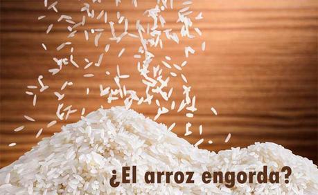 ¿el arroz blanco engorda?