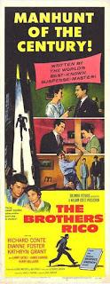 HERMANOS RICO, LOS (The Brothers Rico) (USA, 1957) NEGRO