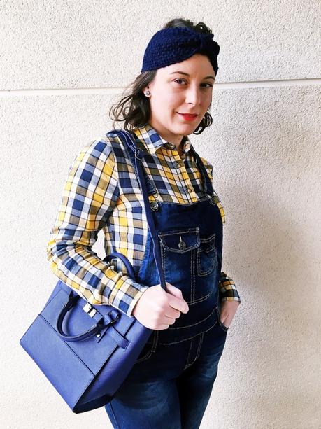 Camisa cuadros y peto