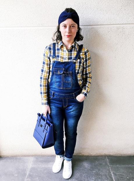 Camisa cuadros y peto