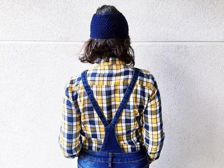 Camisa cuadros y peto