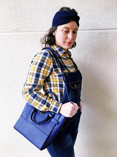 Camisa cuadros y peto