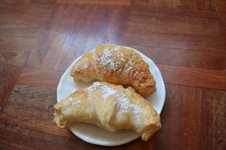 Croissants de Chocolate Blanco Croissants de Chocolate Blanco