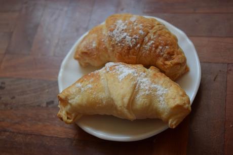Croissants de Chocolate Blanco Croissants de Chocolate Blanco