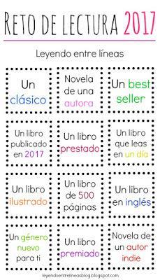 Retos Literarios 2017 Retos Literarios 2017