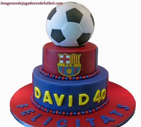 imagenes de pasteles de equipos de futbol pelota