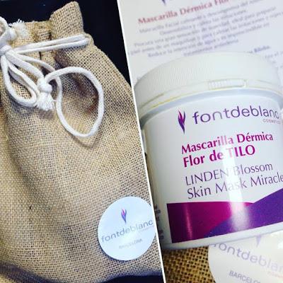 Mascarilla facial, mascarilla, mascarilla natural, mascarilla dérmica, mascarilla flor de tilo, fontdeblanc, cosmética natural, viernes de spa, blogger alicante, solo yo, blog solo yo, beauty blogger, youtuber, 