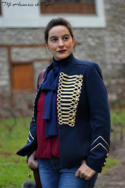 Outfit: Chaqueta de Corte Militar