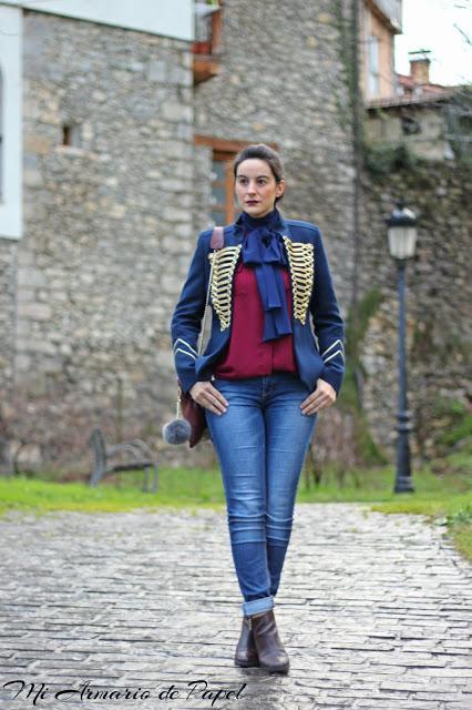 Outfit: Chaqueta de Corte Militar Outfit: Chaqueta de Corte Militar