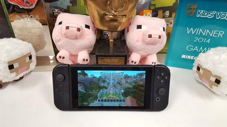 Se comparte la primera imagen de Minecraft en Switch