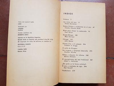 LIBRO: MÚSICA PARA LEER, JAZZ