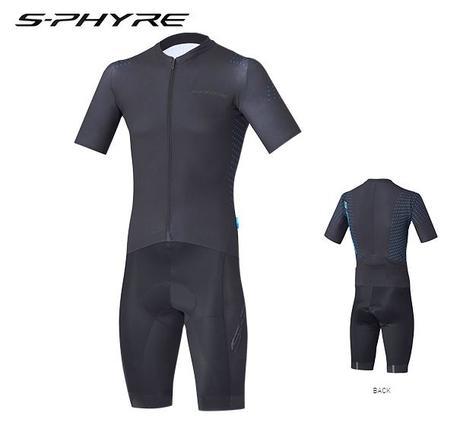 El traje de la ropa carretera Shimano S-Phyre ofrece interesantes características para el alto rendimiento. 