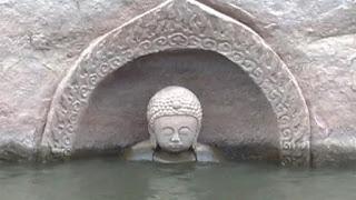 Un Buda de 600 años emergió de un lago en China [+ video]